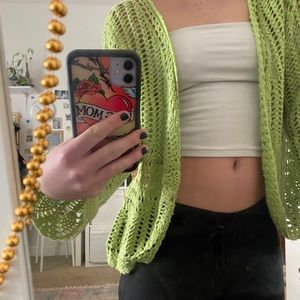 Green Knit Sweater